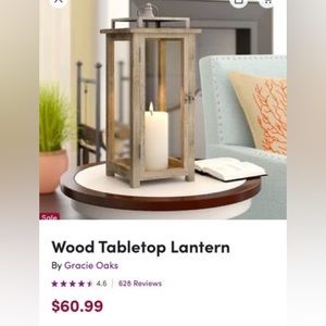 10 wooden lanterns still in the original boxes and have never been opened.